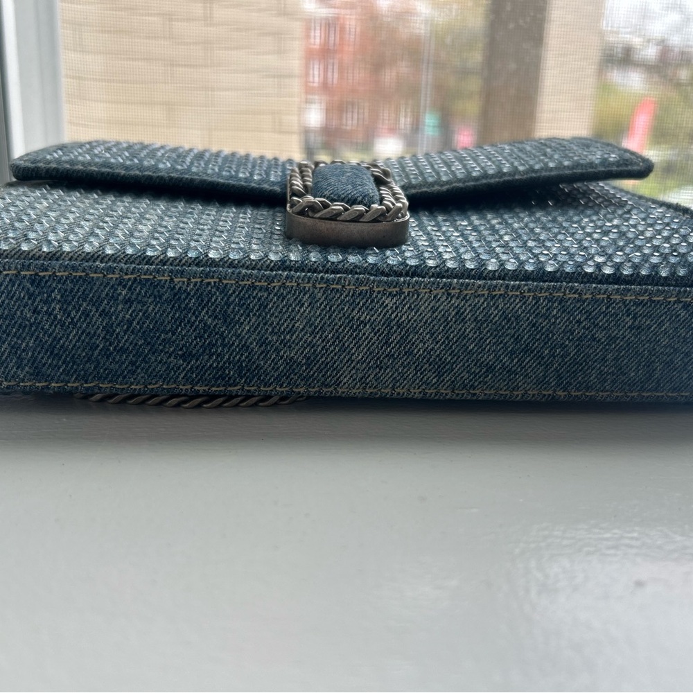 Marc Jacobs Blue Textured Clutch - Picture 3 of 3